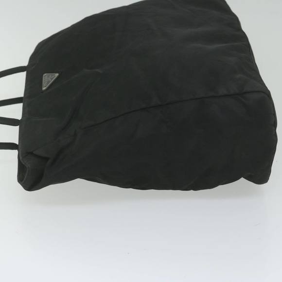 PRADA Tote Bag Nylon Black Auth bs10759 - Picture 4 of 16
